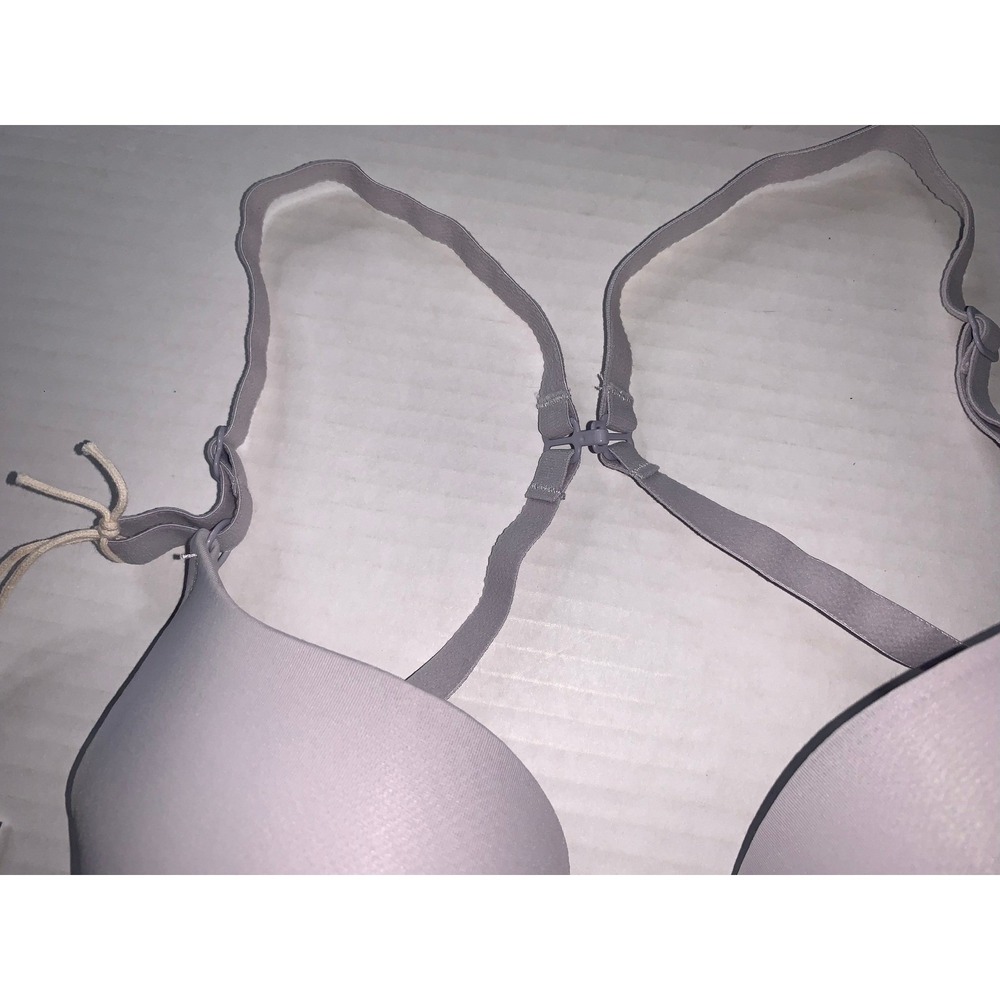 Harper Wilde Everyday T-Shirt‎ Bra Light Grey Padded Underwire Smooth 32E (DD) - Picture 6 of 9